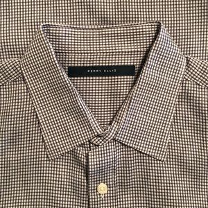 Perry Ellis Squarespace Long Sleeve Shirt